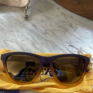 Purple and Gold Sunglasses